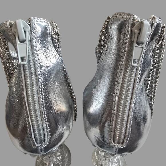 Jeffrey Campbell Dynamite Feather Heels Sz. 6.5 - Picture 4 of 9